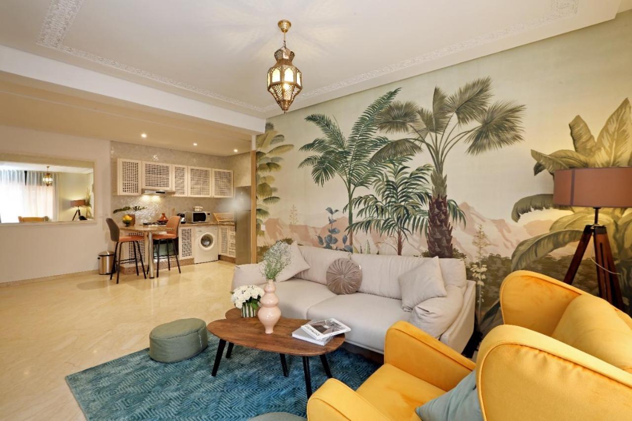 Appartement Moderne En City Center Marrakech-Gueliz Marrakesh Eksteriør bilde