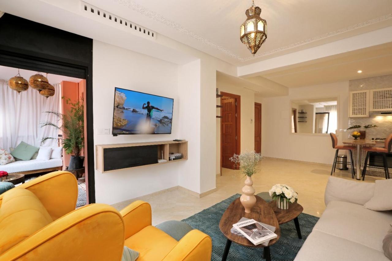 Appartement Moderne En City Center Marrakech-Gueliz Marrakesh Eksteriør bilde