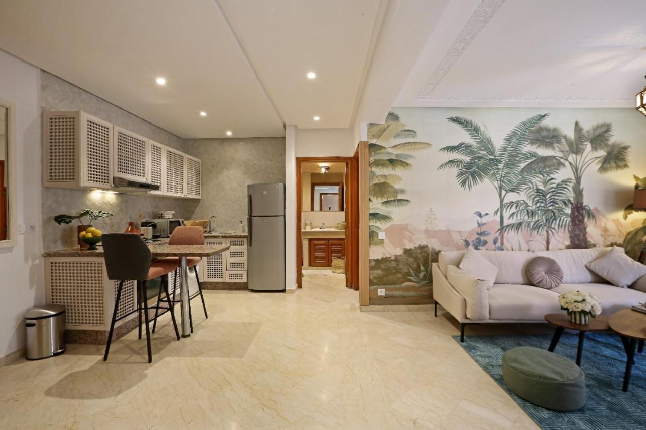 Appartement Moderne En City Center Marrakech-Gueliz Marrakesh Eksteriør bilde
