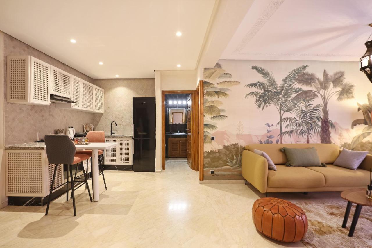 Appartement Moderne En City Center Marrakech-Gueliz Marrakesh Eksteriør bilde