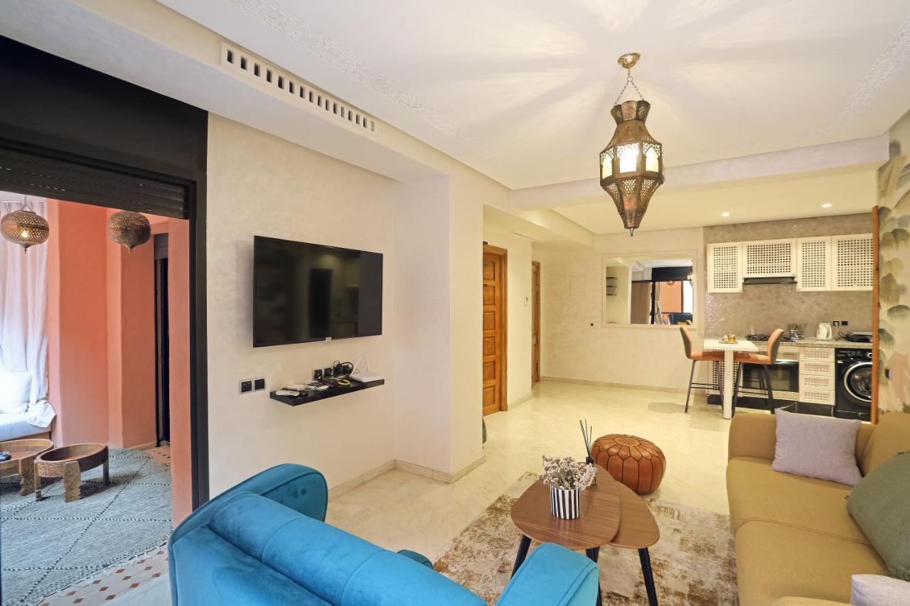 Appartement Moderne En City Center Marrakech-Gueliz Marrakesh Eksteriør bilde