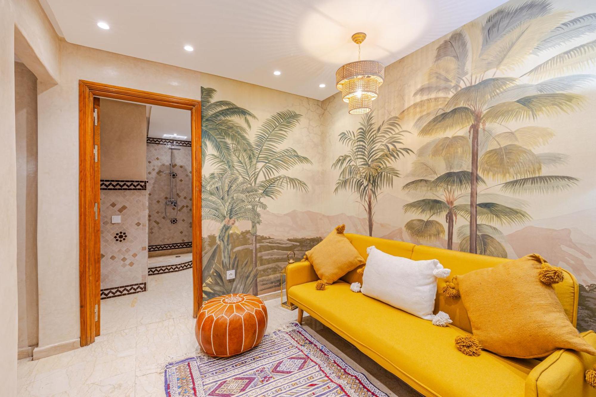 Appartement Moderne En City Center Marrakech-Gueliz Marrakesh Eksteriør bilde