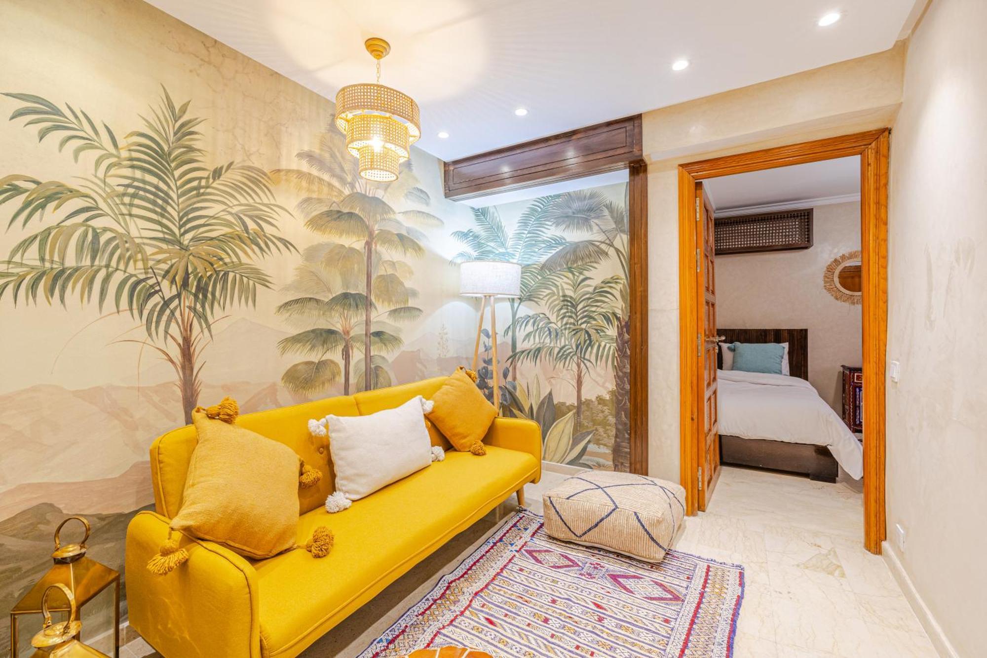 Appartement Moderne En City Center Marrakech-Gueliz Marrakesh Eksteriør bilde