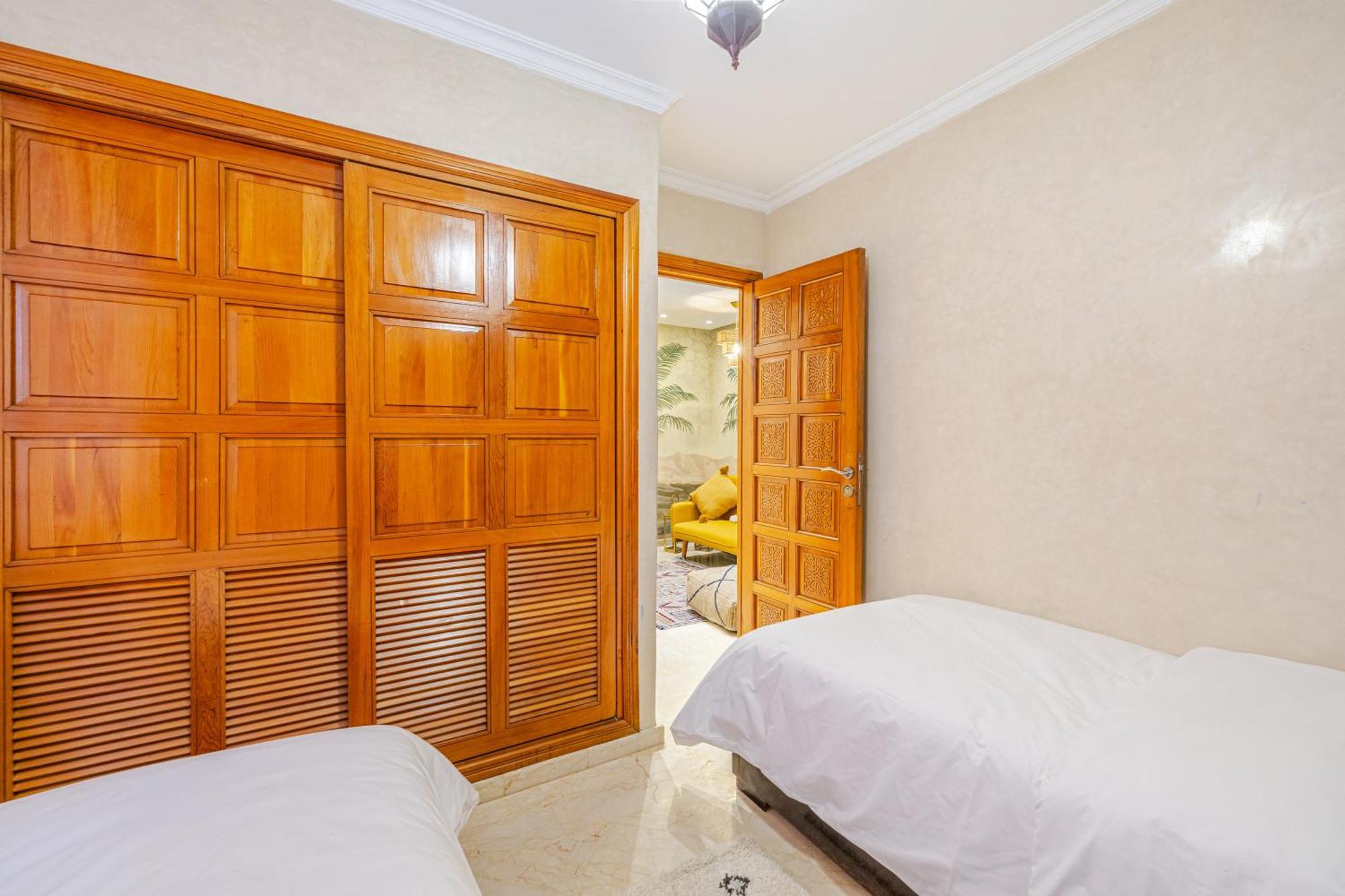 Appartement Moderne En City Center Marrakech-Gueliz Marrakesh Eksteriør bilde