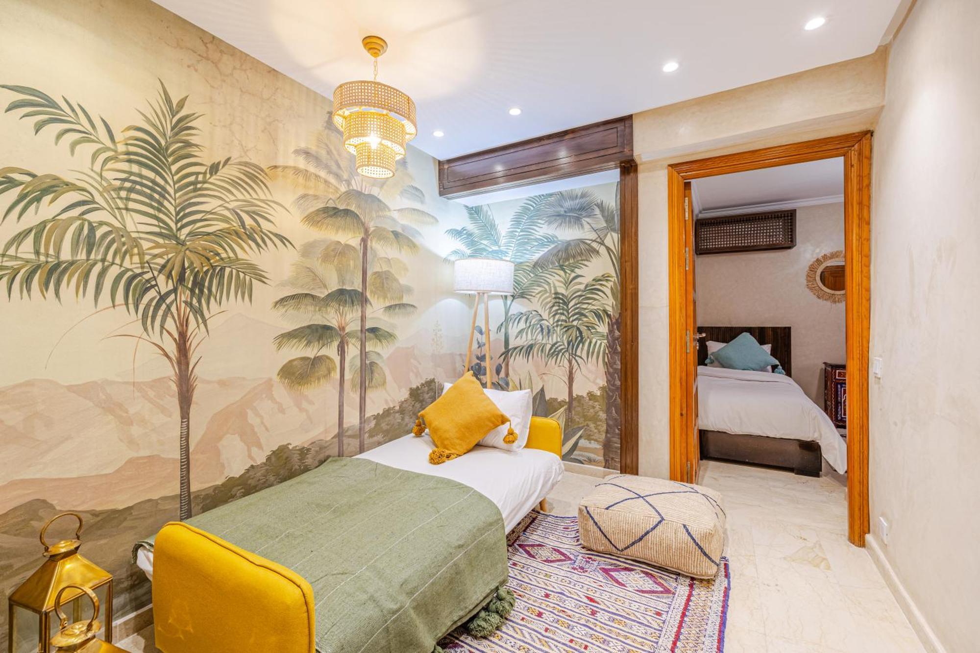 Appartement Moderne En City Center Marrakech-Gueliz Marrakesh Eksteriør bilde